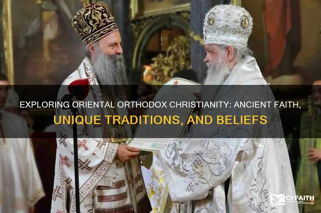 what is oriental orthodox christianity
