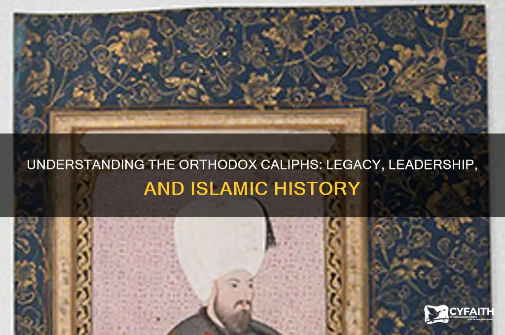 what is orthodox caliphs