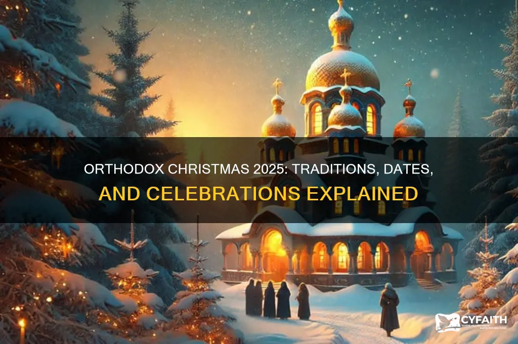 what is orthodox christmas 2025