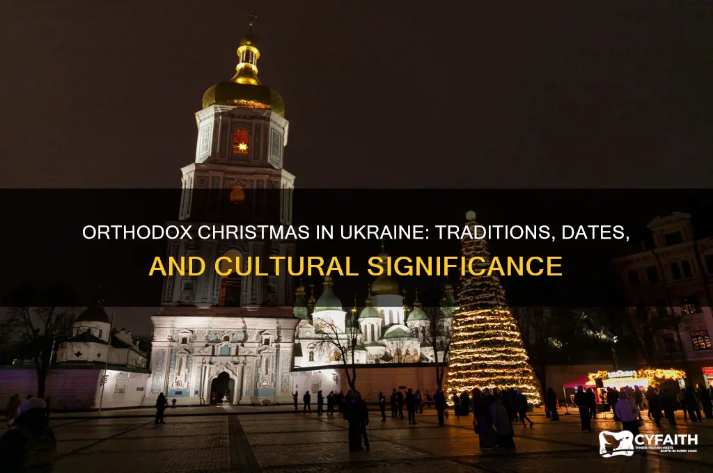 what is orthodox christmas in ukraine
