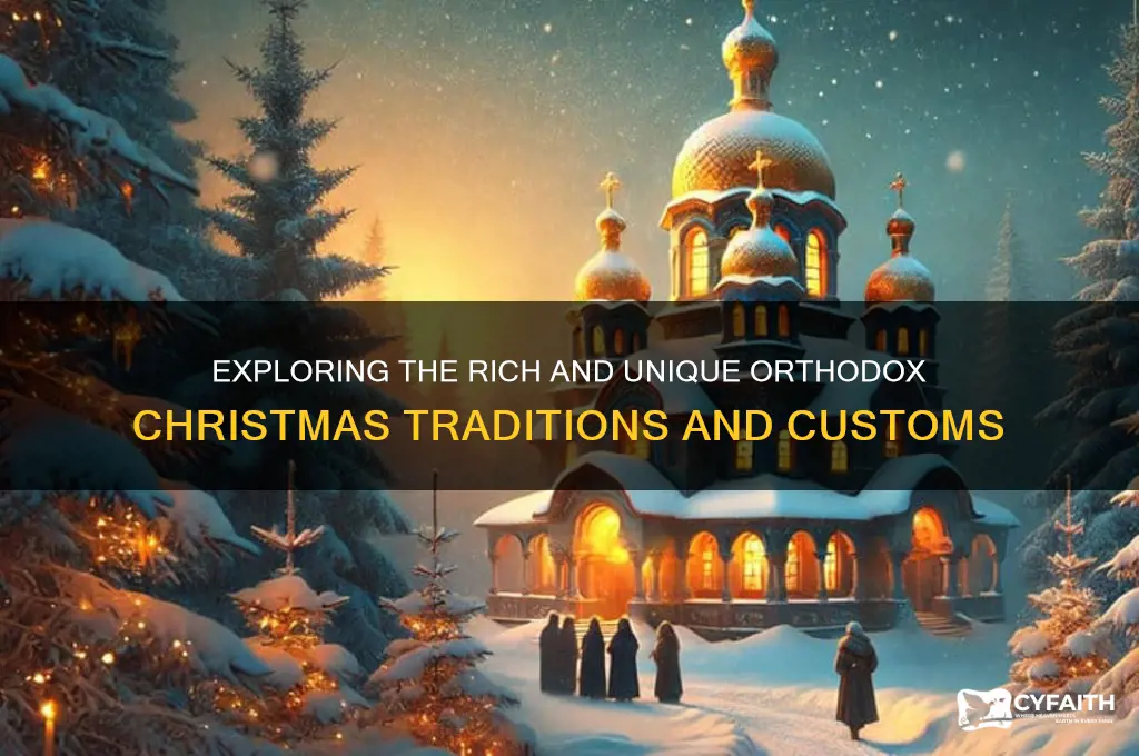 what is orthodox christmas traditions