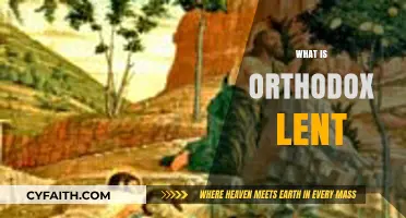 Understanding Orthodox Lent: A Spiritual Journey of Fasting and Reflection