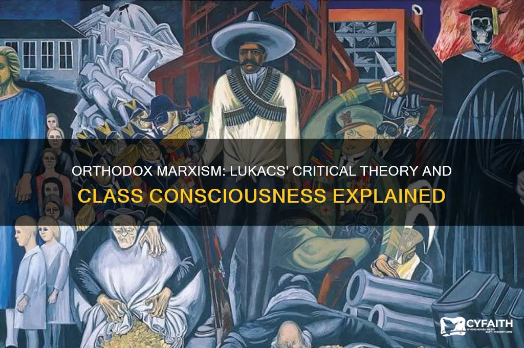 what is orthodox marxism lukacs summary