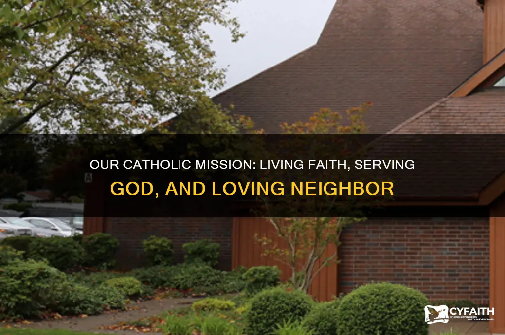 what is our goal as catholics