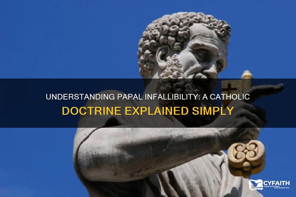 what is papal infallibility catholic