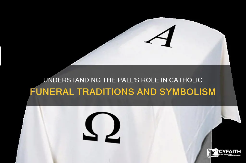 what is placing the pall in a catholic funeral