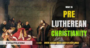 Exploring the Roots: A Journey into Pre-Lutheran Christianity