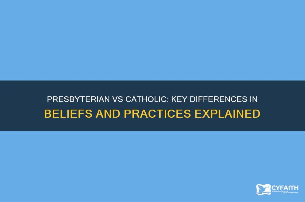 what is presbyterian vs catholic