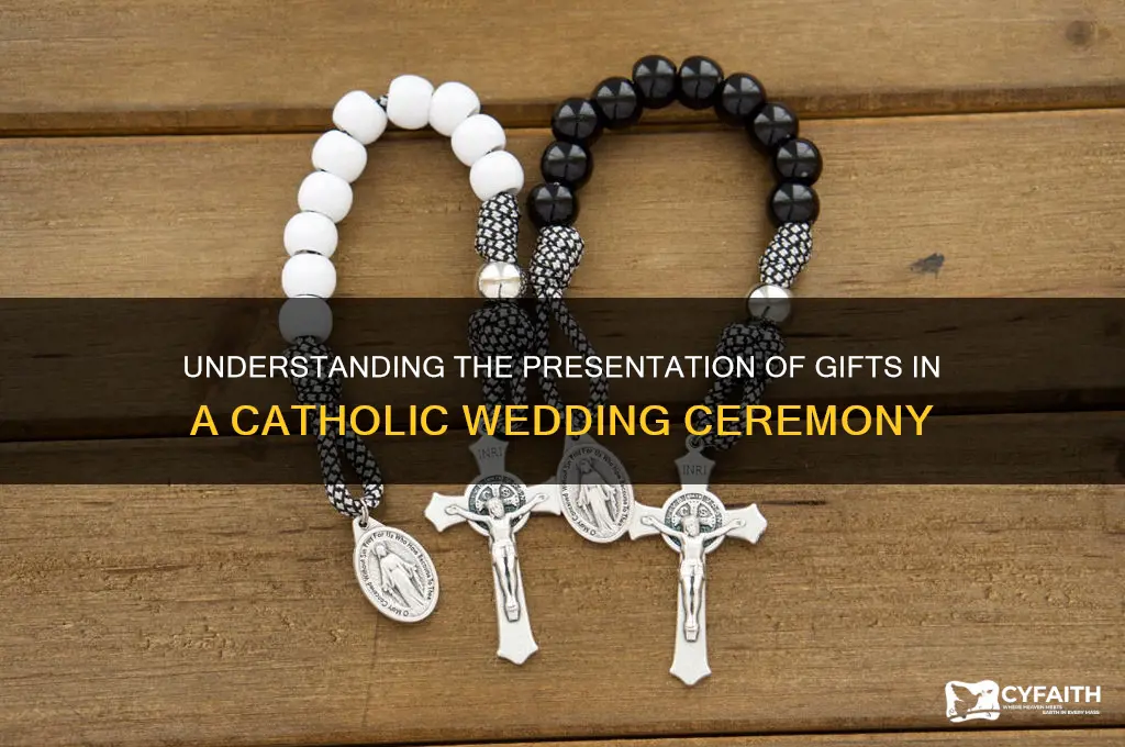 what is presentation of the gifts catholic wedding