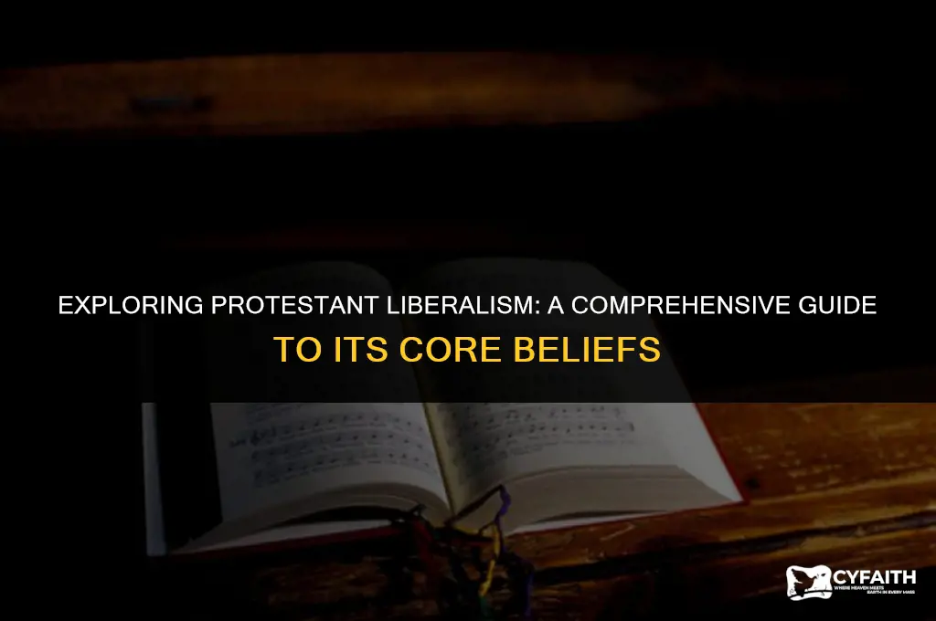 what is protestant liberalism
