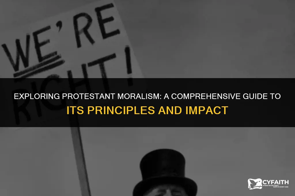what is protestant moralism