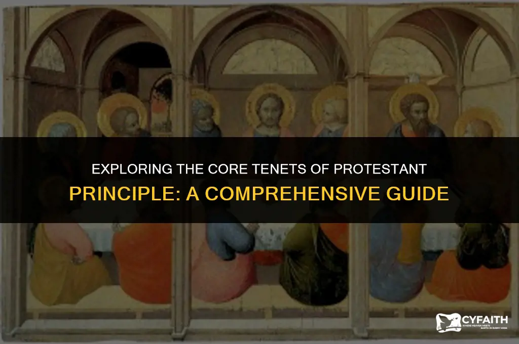 what is protestant principle