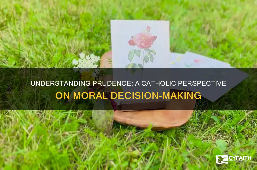 what is prudence catholic