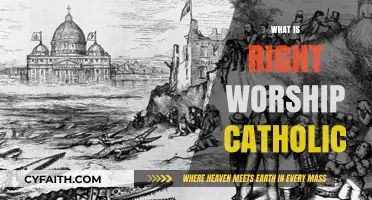 Understanding Right Worship in the Catholic Tradition: A Comprehensive Guide