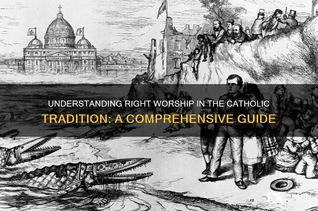 what is right worship catholic