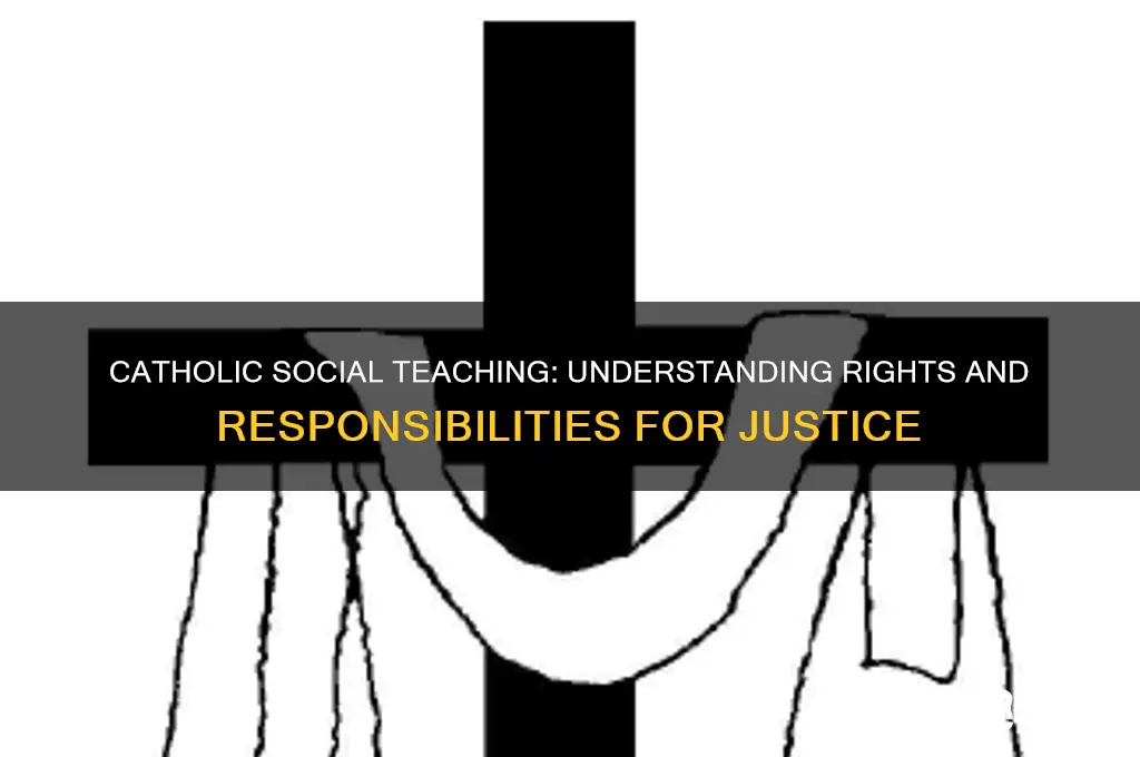 what is rights and responsibilities in catholic social teaching