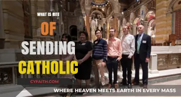Understanding the Rite of Sending: A Catholic Tradition Explained