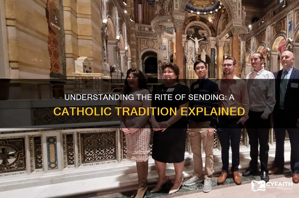 what is rite of sending catholic