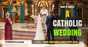 Sacred Vows: Understanding the Words Spoken in a Catholic Wedding