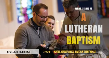 Sacred Promises: Exploring the Words Spoken at a Lutheran Baptism