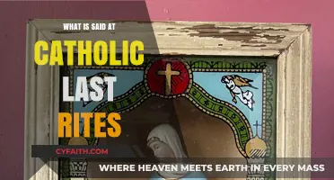 Understanding the Sacred Words of Catholic Last Rites: A Guide