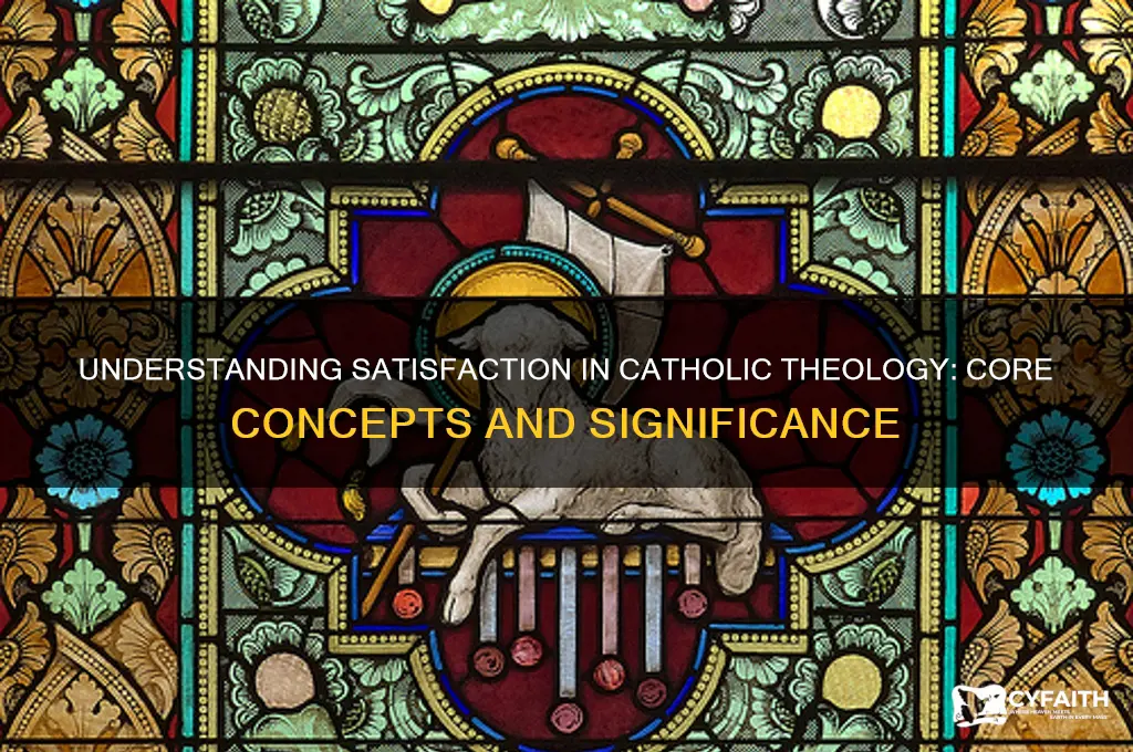 what is satisfactoin catholic theology