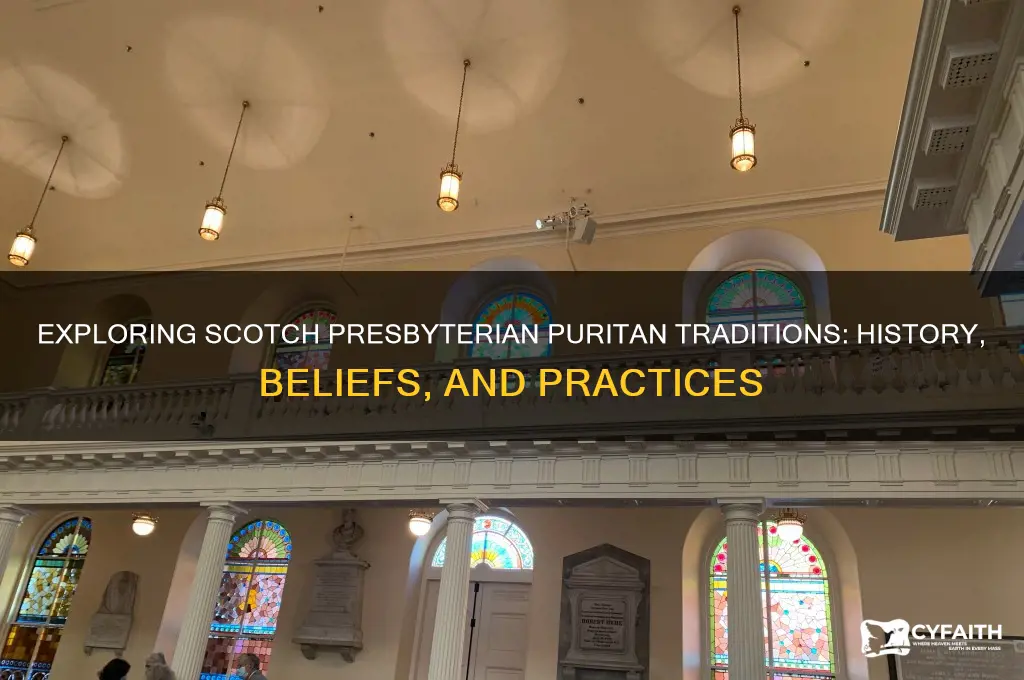 what is scotch presbyterian puritan