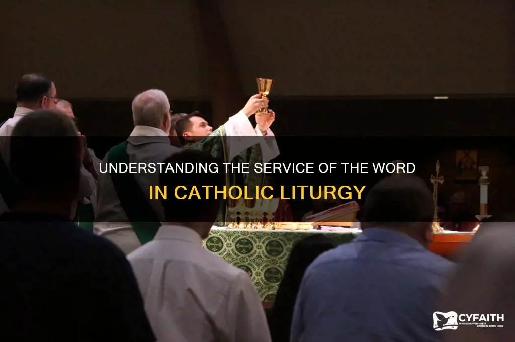 what is service of the word catholic