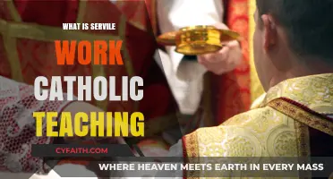 Understanding Catholic Teachings on Servile Work: Dignity and Purpose Explained