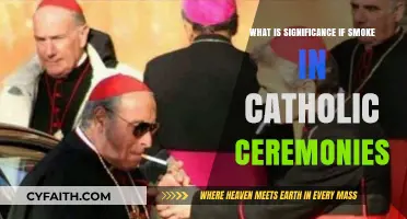 Smoke's Sacred Role in Catholic Rituals: Symbolism and Significance