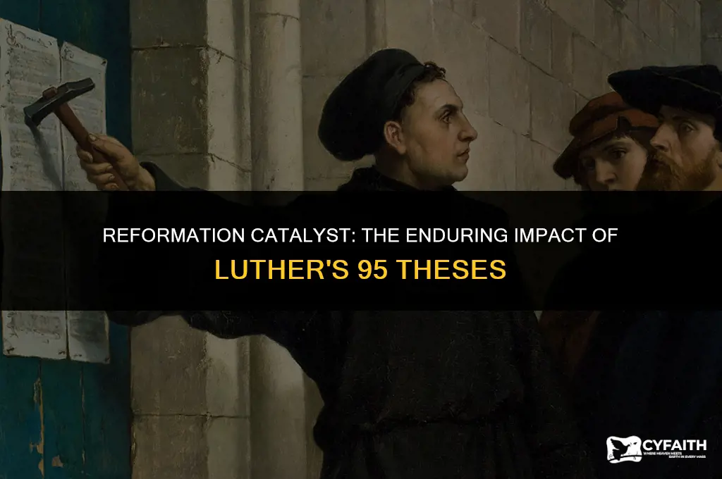 what is significant about luthers 95 theses