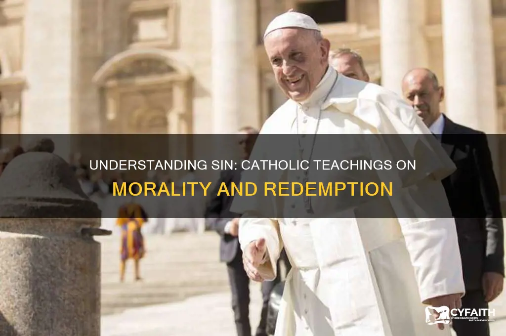what is sin catholic teaching