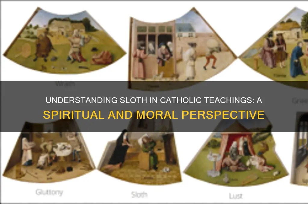 what is sloth catholic