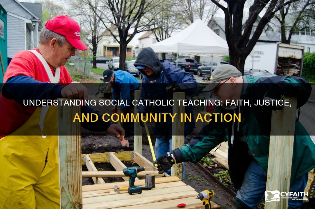 what is social catholic teaching