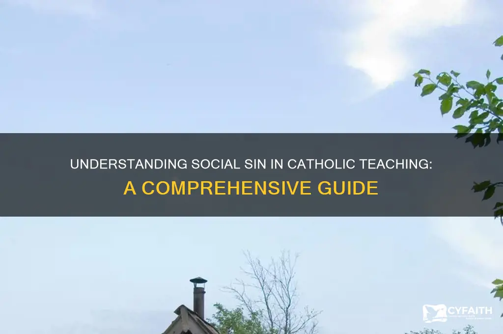 what is social sin catholic
