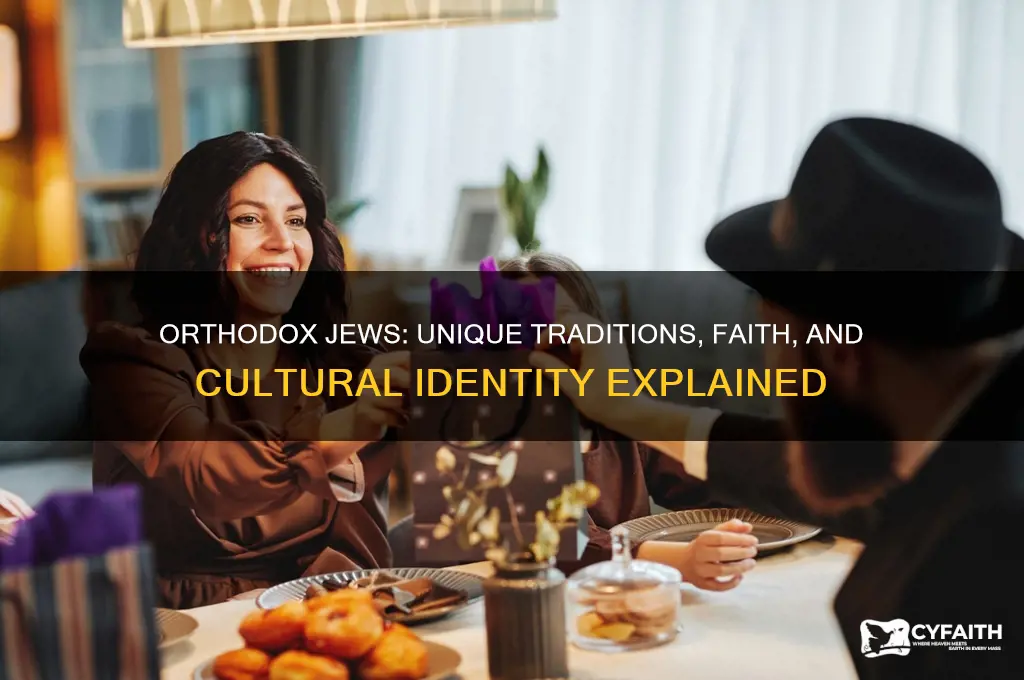 what is special about orthodox jews