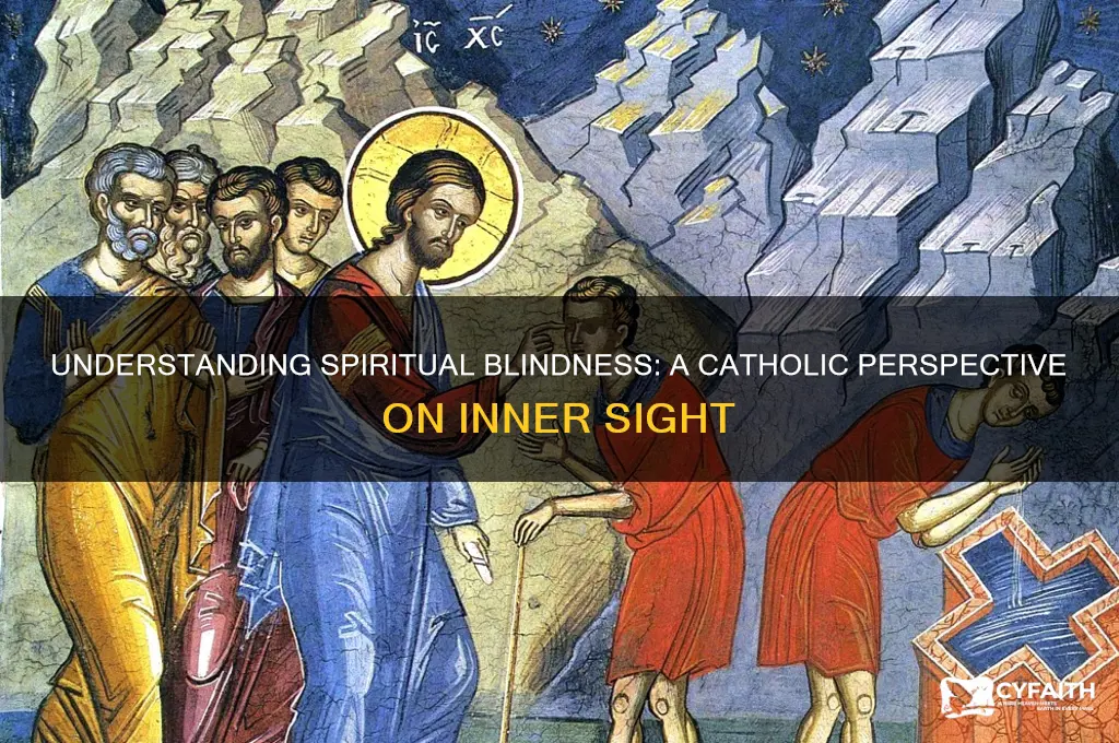 what is spiritual blindness catholic