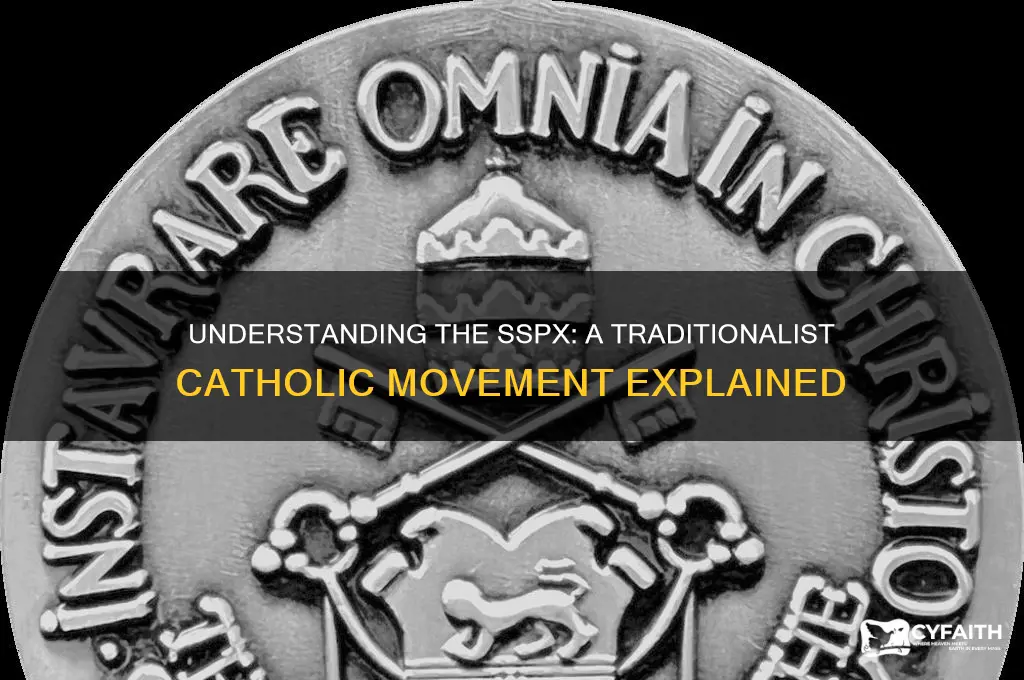 what is sspx catholic