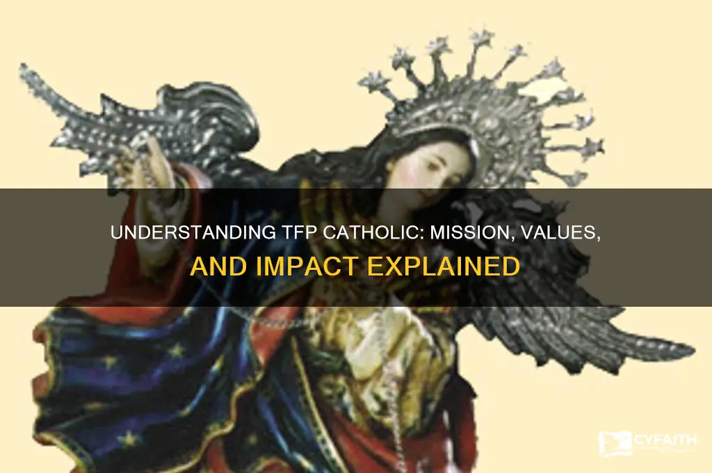 what is tfp catholic