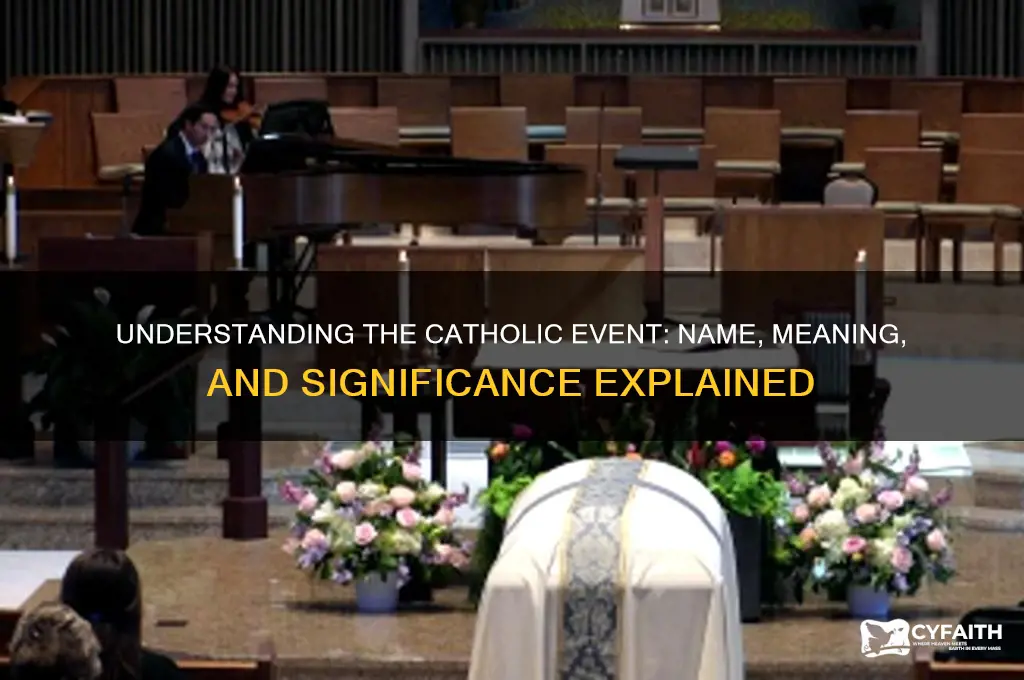 what is that catholic event called