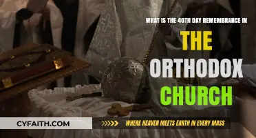 Orthodox Church's 40th Day Memorial: Honoring the Departed Faithful