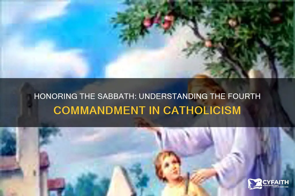 what is the 4th commandment catholic