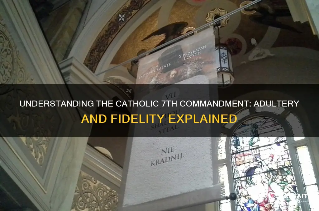 what is the 7th commandment catholic