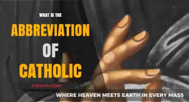 Understanding the Abbreviation of Catholic: A Quick Guide to Its Meaning