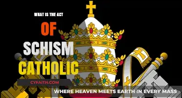 Understanding Schism in the Catholic Church: Causes and Consequences