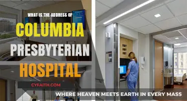 Columbia Presbyterian Hospital Address: Location and Directions Guide