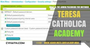 Securing Access: Admin Password for Mother Teresa Catholica Academy Explained