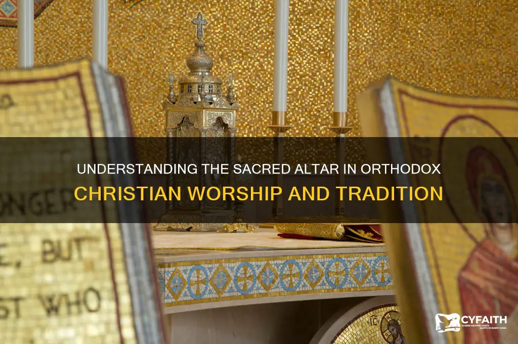 what is the altar orthodox