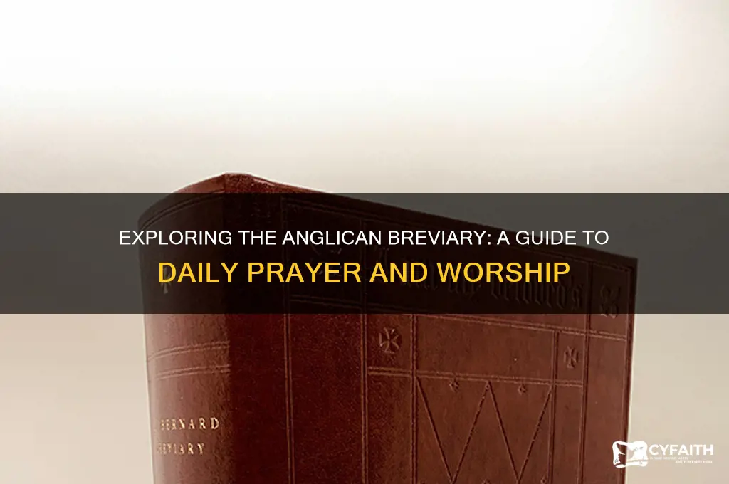 what is the anglican breviary
