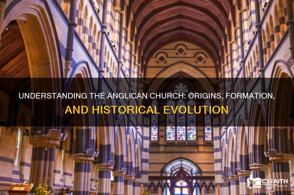 what is the anglican church and how was it formed